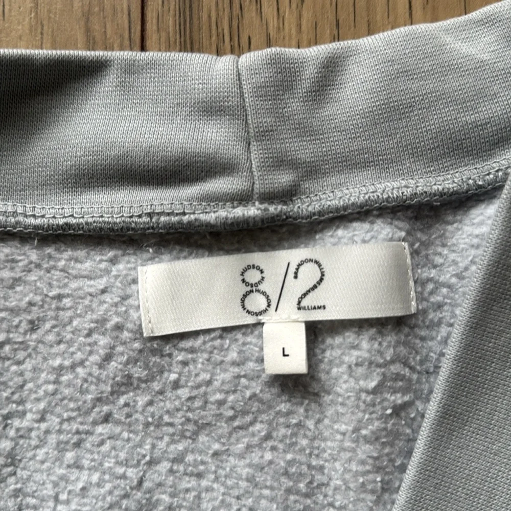 Hudson x Brandon Williams Light Gray Button-Up Cardigan Sweater Men’s Large